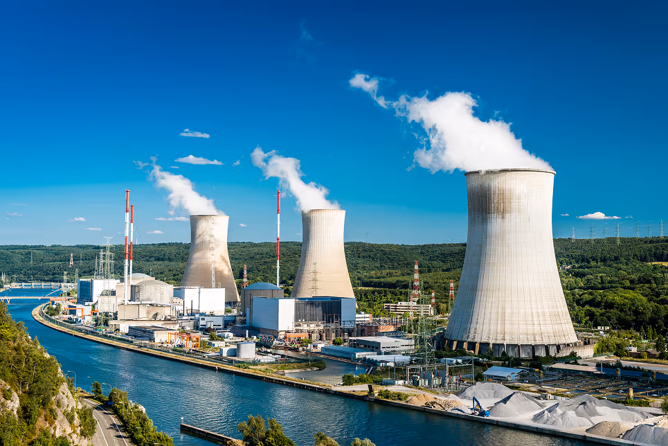 A nucelar plant